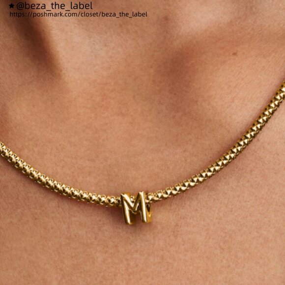 Pandora Letter M Alphabet Mini Charm|Pendant - Picture 2 of 2